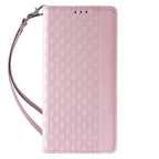 Magnet Strap atverčiamas dėklas iPhone 14 Plus – rožinis
