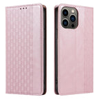 Magnet Strap atverčiamas dėklas iPhone 14 Plus – rožinis