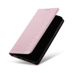Magnet Strap atverčiamas dėklas iPhone 14 Plus – rožinis