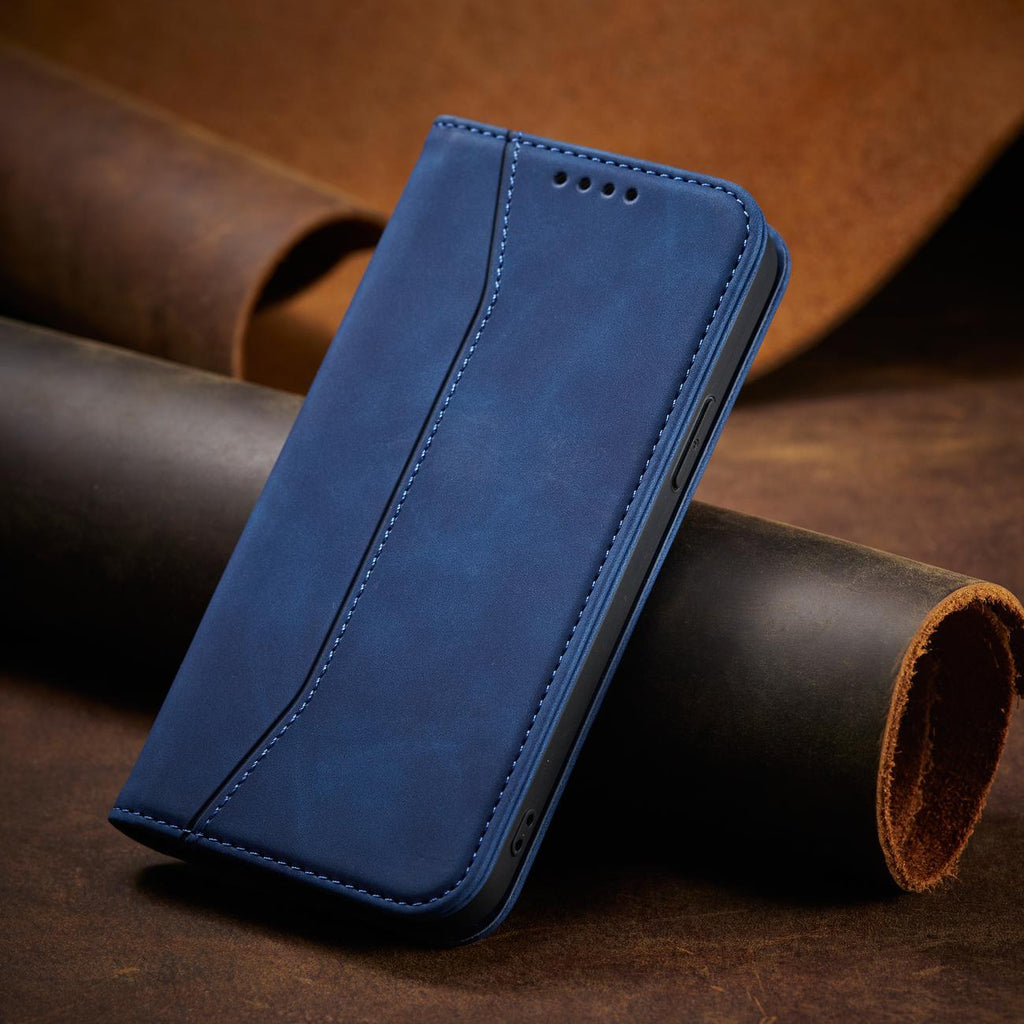 Magnet Fancy Case dėklas iPhone 14 – mėlynas