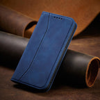 Magnet Fancy Case dėklas iPhone 14 – mėlynas