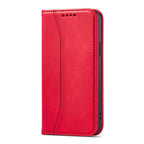 Magnet Fancy Case dėklas iPhone 14 Plus – raudonas