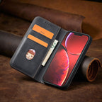 Magnet Fancy Case dėklas iPhone 14 Pro Max – juodas
