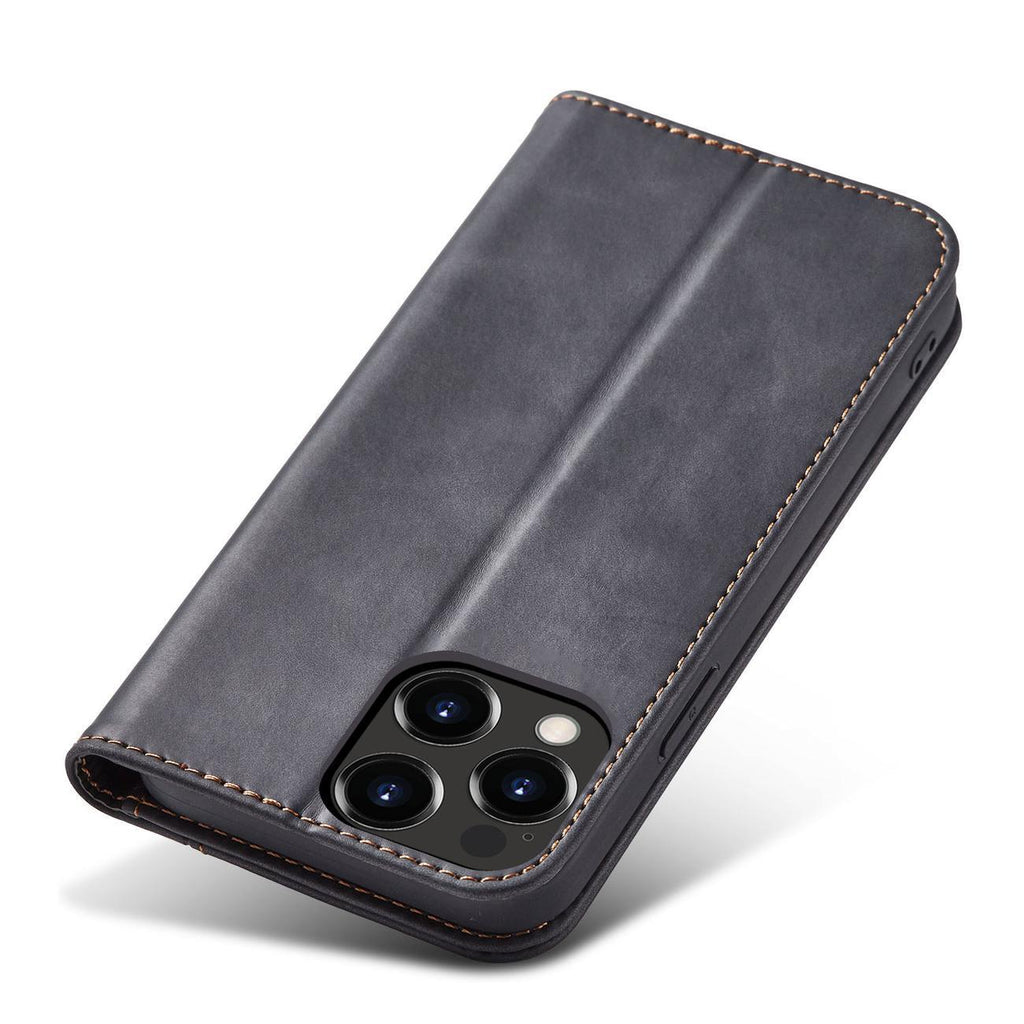 Magnet Fancy Case dėklas iPhone 14 Pro Max – juodas
