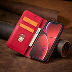iPhone 14 Pro Max Magnet Fancy Case dėklas – raudonas