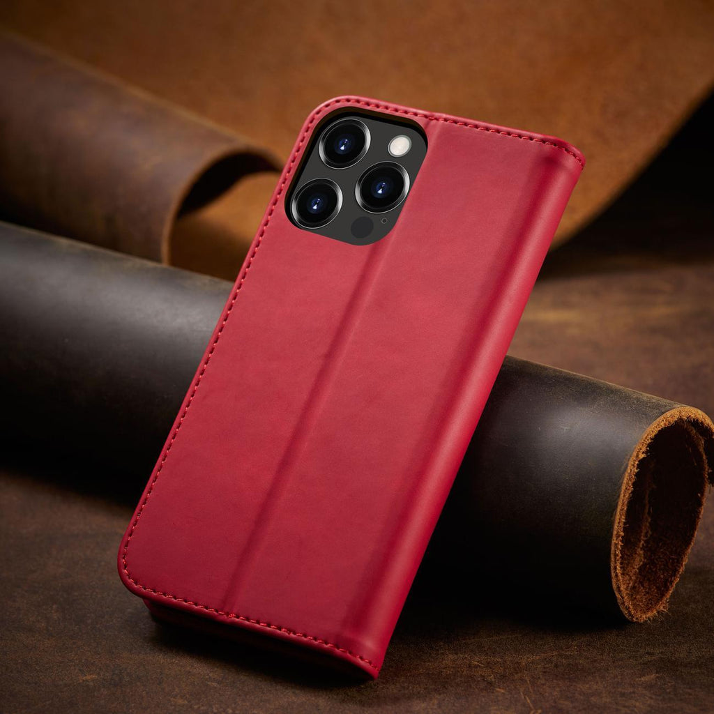 iPhone 14 Pro Max Magnet Fancy Case dėklas – raudonas