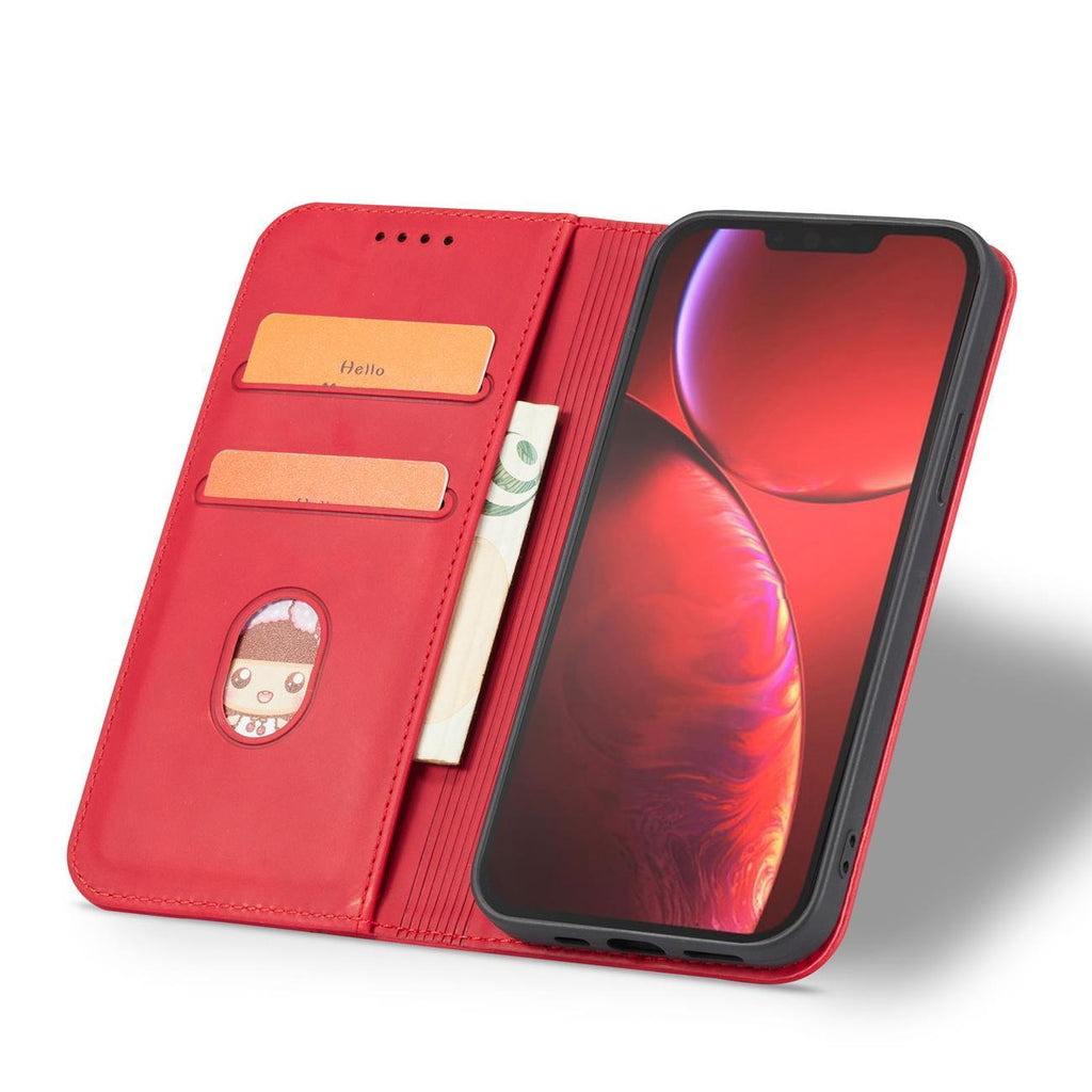 iPhone 14 Pro Max Magnet Fancy Case dėklas – raudonas
