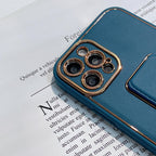Kickstand dėklas iPhone 12 – rožinis su stovu -- iPhone 12