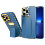 Kickstand dėklas iPhone 12 Pro – mėlynas -- iPhone 12 Pro