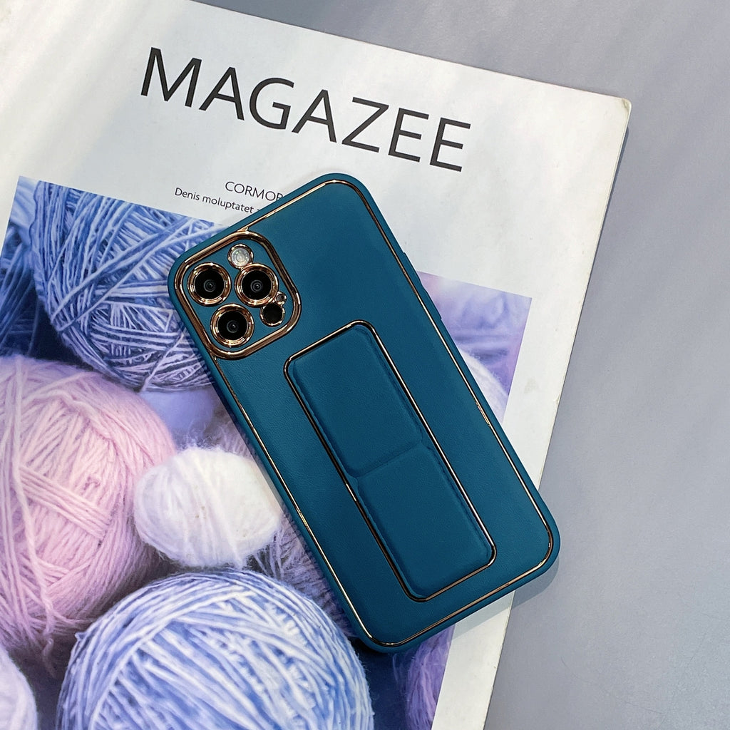 Kickstand dėklas iPhone 12 Pro – mėlynas -- iPhone 12 Pro