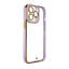 Skaidrus dėklas iPhone 12 Pro – violetinis, auksinis -- iPhone 12 Pro