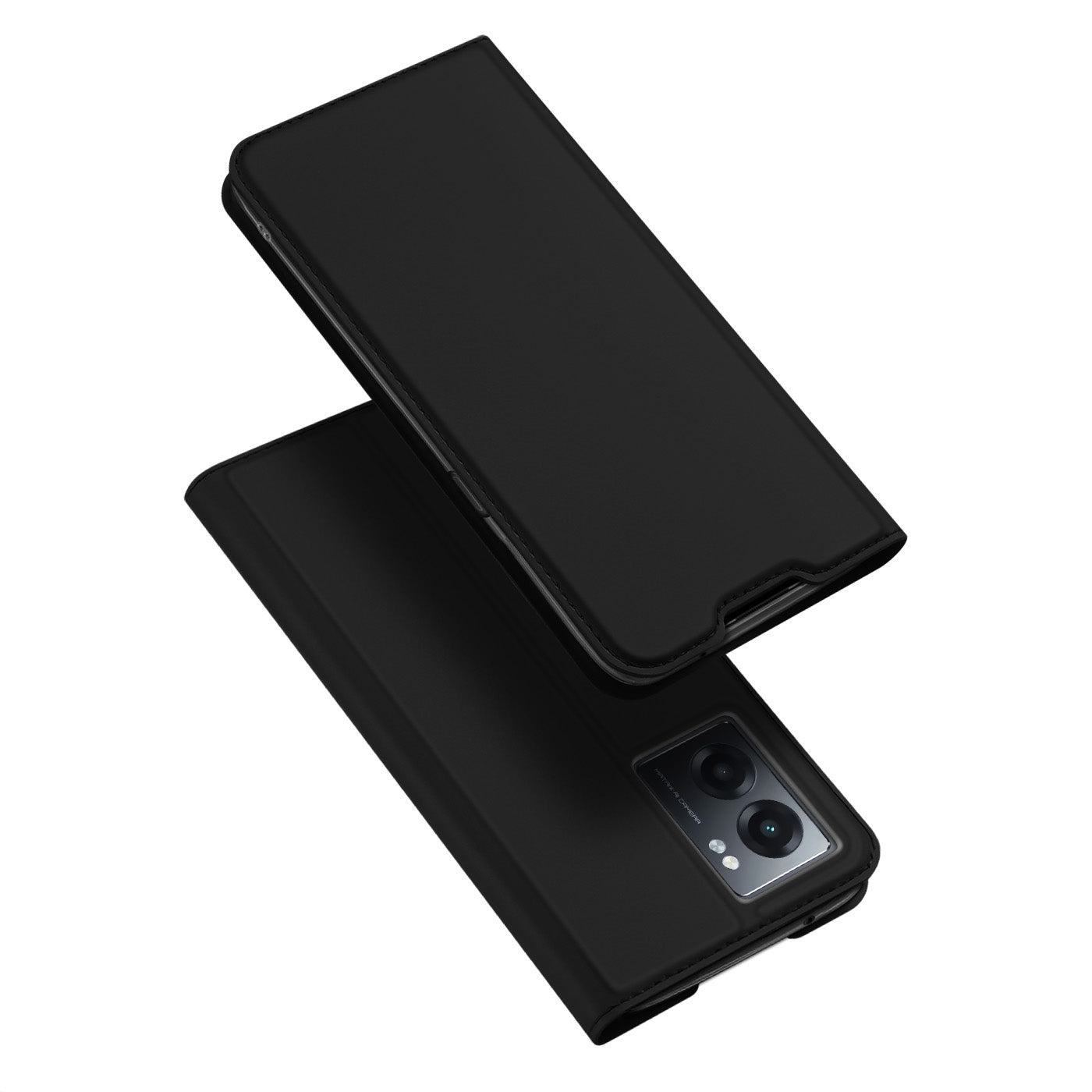 Dux Ducis Skin Pro atverčiamas dėklas Realme Narzo 50A – juodas -- Realme Narzo 50A