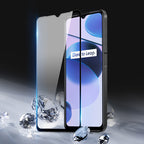Dux Ducis 9D grūdintas stiklas Realme C35 – juodas -- Realme C35