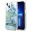 Guess dėklas iPhone 13 – žalias su blizgučiais -- iPhone 13