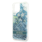 Guess dėklas iPhone 13 – žalias su blizgučiais -- iPhone 13