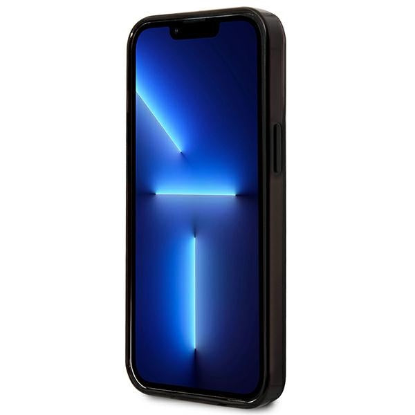 Karl Lagerfeld gradientinis dėklas iPhone 13/13 Pro – juodas