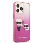 Karl Lagerfeld dėklas iPhone 13/13 Pro – rožinis