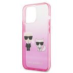 Karl Lagerfeld dėklas iPhone 13/13 Pro – rožinis