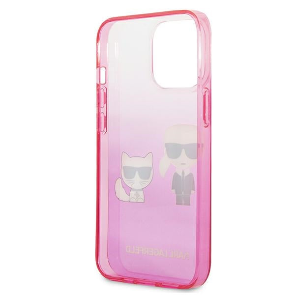 Karl Lagerfeld dėklas iPhone 13/13 Pro – rožinis