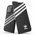 Adidas OR Book dėklas iPhone 13/13 Pro – juodas/baltas