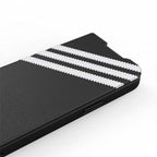 Adidas OR Book dėklas iPhone 13/13 Pro – juodas/baltas