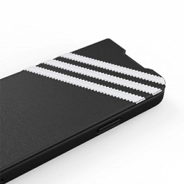 Adidas OR Book dėklas iPhone 13/13 Pro – juodas/baltas