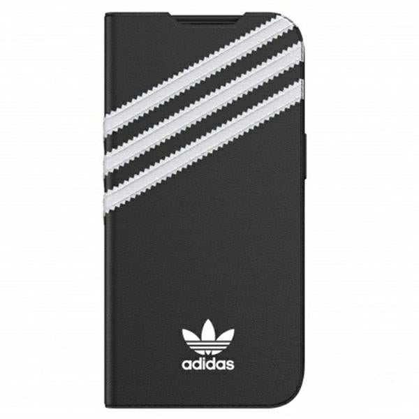 Adidas OR Book dėklas iPhone 13/13 Pro – juodas/baltas