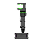 Reguliuojamas automobilio galinio vaizdo veidrodėlio laikiklis išmaniajam telefonui