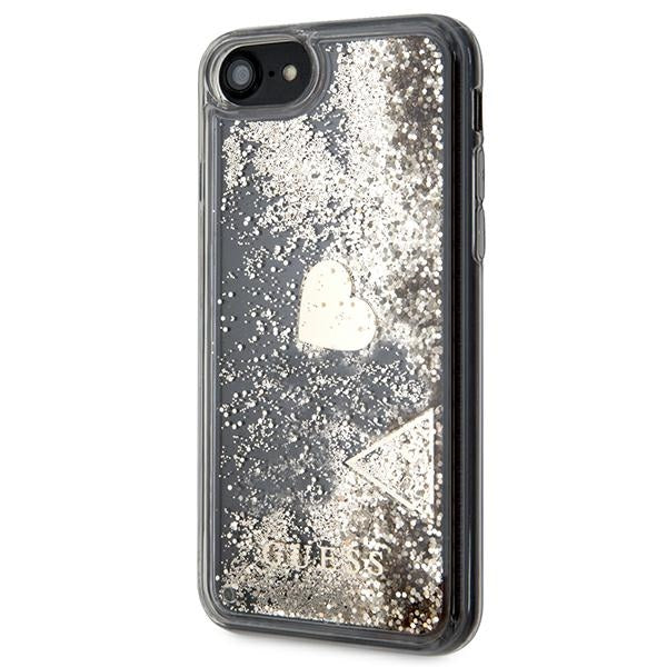 Guess GUOHCI8GLHFLGO iPhone 7/8/SE 2020 /SE 2022 gold/gold hard case Glitter Charms -- iPhone 7
