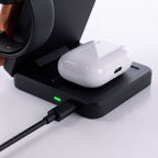 Belaidis įkroviklis Tech-Protect A56 3in1 MagSafe 25W Qi2.2, juodas -- TECH-PROTECT//Akcesoria//Ładowarki Indukcyjne