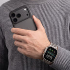 Dirželis Tech-Protect Stainless Apple Watch 8 / 9 / 10 / 11 / 12 / SE / Ultra (44 / 45 / 46 / 49 mm), sidabrinis -- Apple...