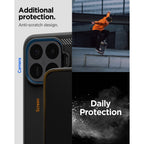 Dėklas Spigen Rugged Armor Xiaomi 17T Pro, matinis juodas -- Xiaomi 17T Pro