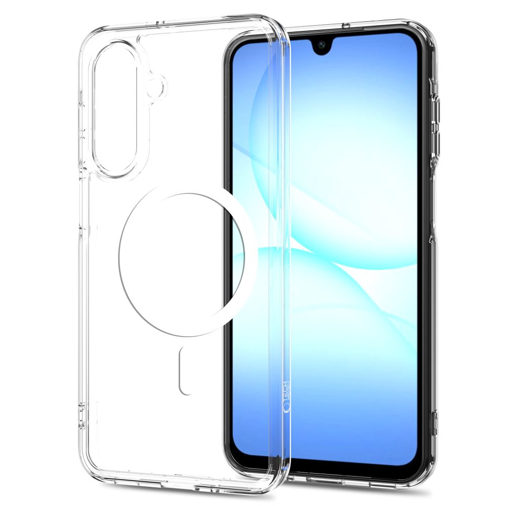 Dėklas Tech-Protect FlexAir Hybrid MagSafe Samsung Galaxy A17 / A18 4G / 5G, skaidrus -- Galaxy A17, Galaxy A18 4G,...