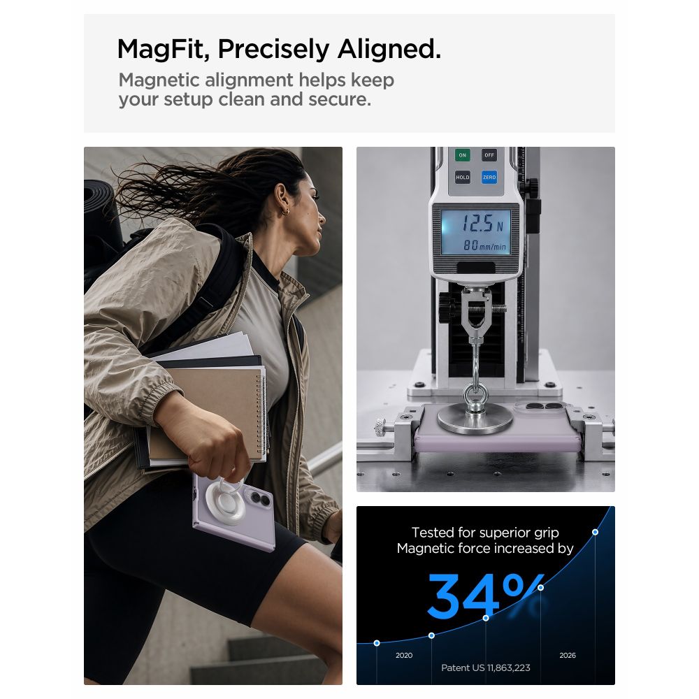 Dėklas Spigen AirSkin Zero MagSafe Galaxy Z Fold 8, levandų -- Galaxy Z Fold 8