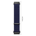 Dirželis Tech-Protect NylonLoop Garmin Fenix 5X / 5X Plus / 6X / 6X Pro / 7X / 8 / 8 Pro / 9 / 9 Pro (51 mm), tamsiai...