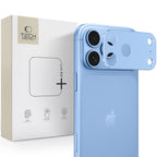 Kameros apsauginis stiklas Tech-Protect CamAlloy Fit+ iPhone 18 Pro, šviesiai mėlynas -- iPhone 18 Pro