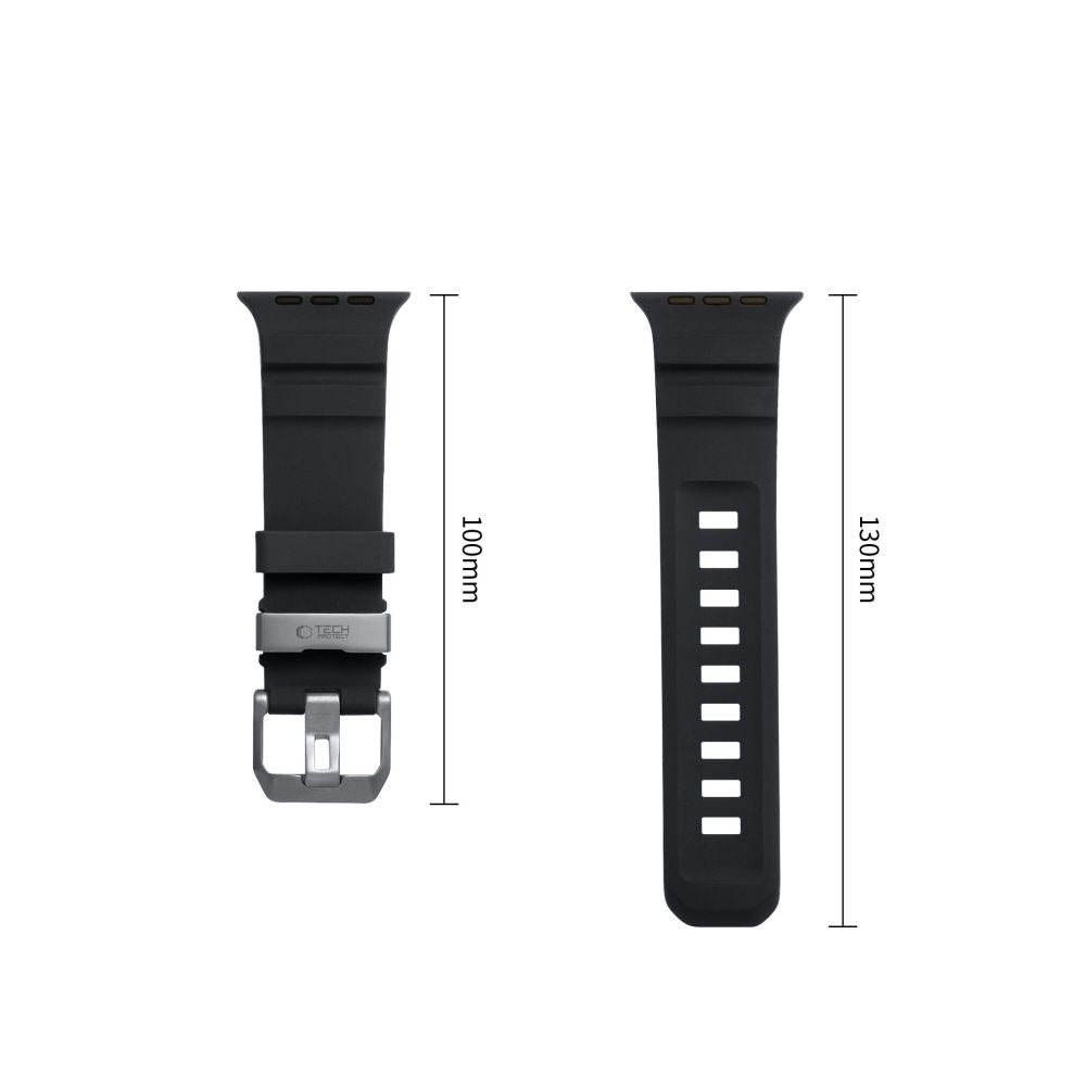 Dirželis Tech-Protect Motion Apple Watch 8 / 9 / 10 / 11 / 12 / SE / Ultra (44 / 45 / 46 / 49 mm), juodas -- Apple Watch...