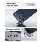 Dėklas Spigen Liquid Air iPhone 17 Pro Max / 18 Pro Max, tamsiai mėlynas -- iPhone 17 Pro Max, iPhone 18 Pro Max
