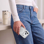 Dėklas Tech-Protect MagPrime MagSafe CC iPhone 17 Pro / 18 Pro, matinis pilkas -- iPhone 17 Pro, iPhone 18 Pro