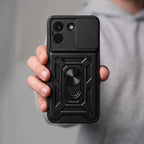 Dėklas Xiaomi Redmi Note 17 Pro Max 5G Tech-Protect CamShield Pro, juodas -- Redmi Note 17 Pro Max 5G