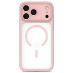 Dėklas Tech-Protect MagPeak MagSafe CC iPhone 17 Pro / 18 Pro, matinis rožinis -- iPhone 17 Pro, iPhone 18 Pro
