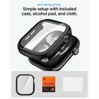 Dėklas Spigen Thin Fit 360 Apple Watch 10 / 11 (46 mm), juodas -- Apple Watch 10 (46 mm), Apple Watch 11 (46 mm)