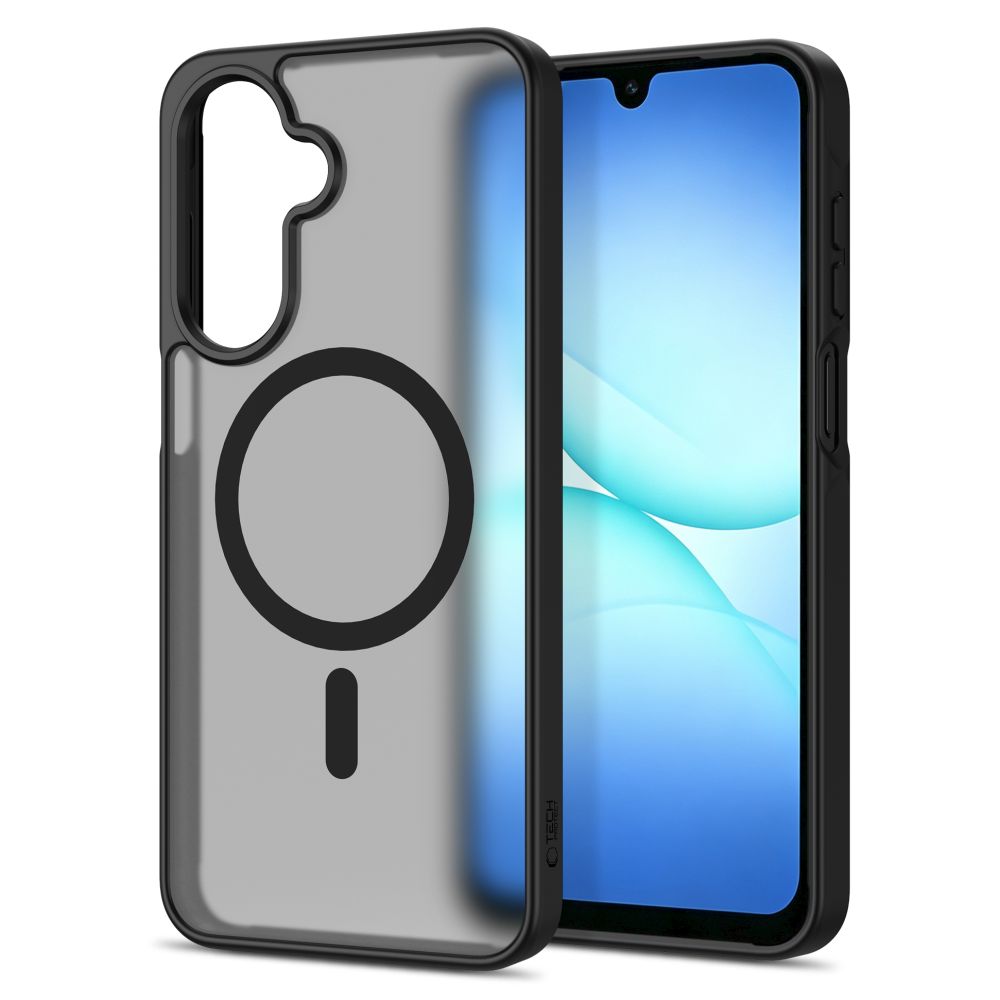 Dėklas Tech-Protect BasicMag MagSafe Samsung Galaxy A16 / A17 / A18 / A26 4G / 5G, matinis juodas -- Galaxy A16, Galaxy...
