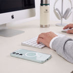Dėklas Tech-Protect FlexAir Hybrid MagSafe Galaxy S26 FE, skaidrus -- Galaxy S26 FE