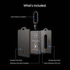 Dėklas Spigen TO243 Tesla Key Card Holder, juodas -- SPIGEN//Akcesoria