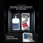 Kameros apsauginis stiklas Spigen Optik Pro XL Glas.tR EZ Fit iPhone 18 Pro Max, tamsiai pilkas -- iPhone 18 Pro Max